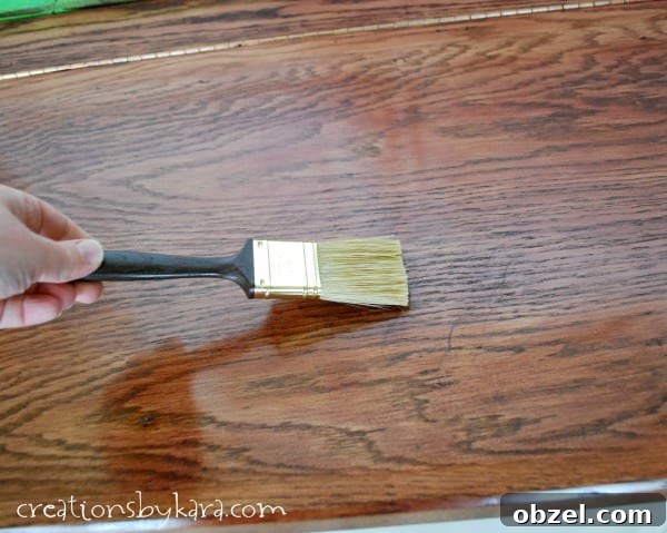 How to Stain Wood for a Professional Finish 11 seal-wood