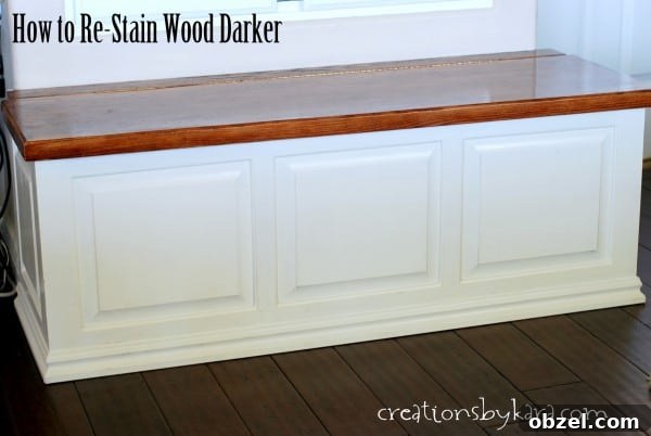 How to Stain Wood for a Professional Finish 12 staining-wood-darker