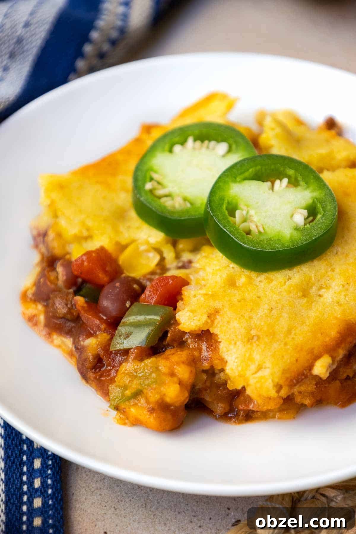 Why Meal Planning Feels Hard and Shortcut Cooking Helps 2 Chili cornbread casserole.