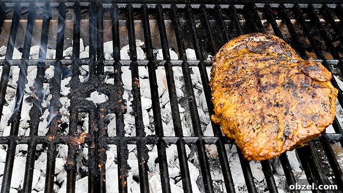 Marinated BBQ Boneless Leg of Lamb Recipe 9 Two zone cooking on a barbecue