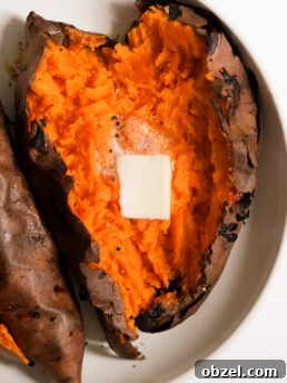 easy air fryer baked sweet potato