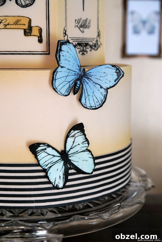 Vintage Butterfly Cake | by Gateaux Inc.