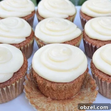Gingerbread Cupcakes on a platter.
