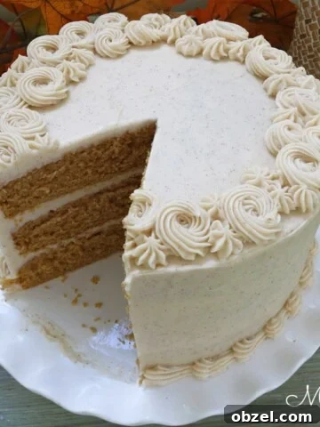 Delicious Sweet Potato Layer Cake with Cinnamon Cream Cheese Frosting!
