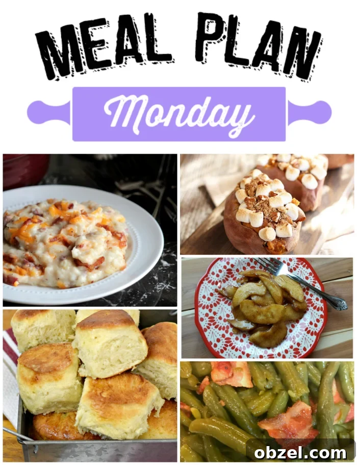 Thanksgiving side dish recipes featured in a special Meal Plan Monday holiday collection.
