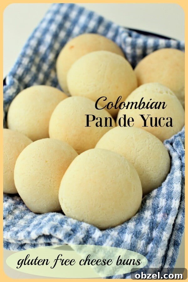 Pan de Yuca Warm Colombian Cheese Bread Rolls 7 Colombian Pan de Yuca cheese buns are addictively cheesy, crusty on the outside and soft and stretchy on the inside