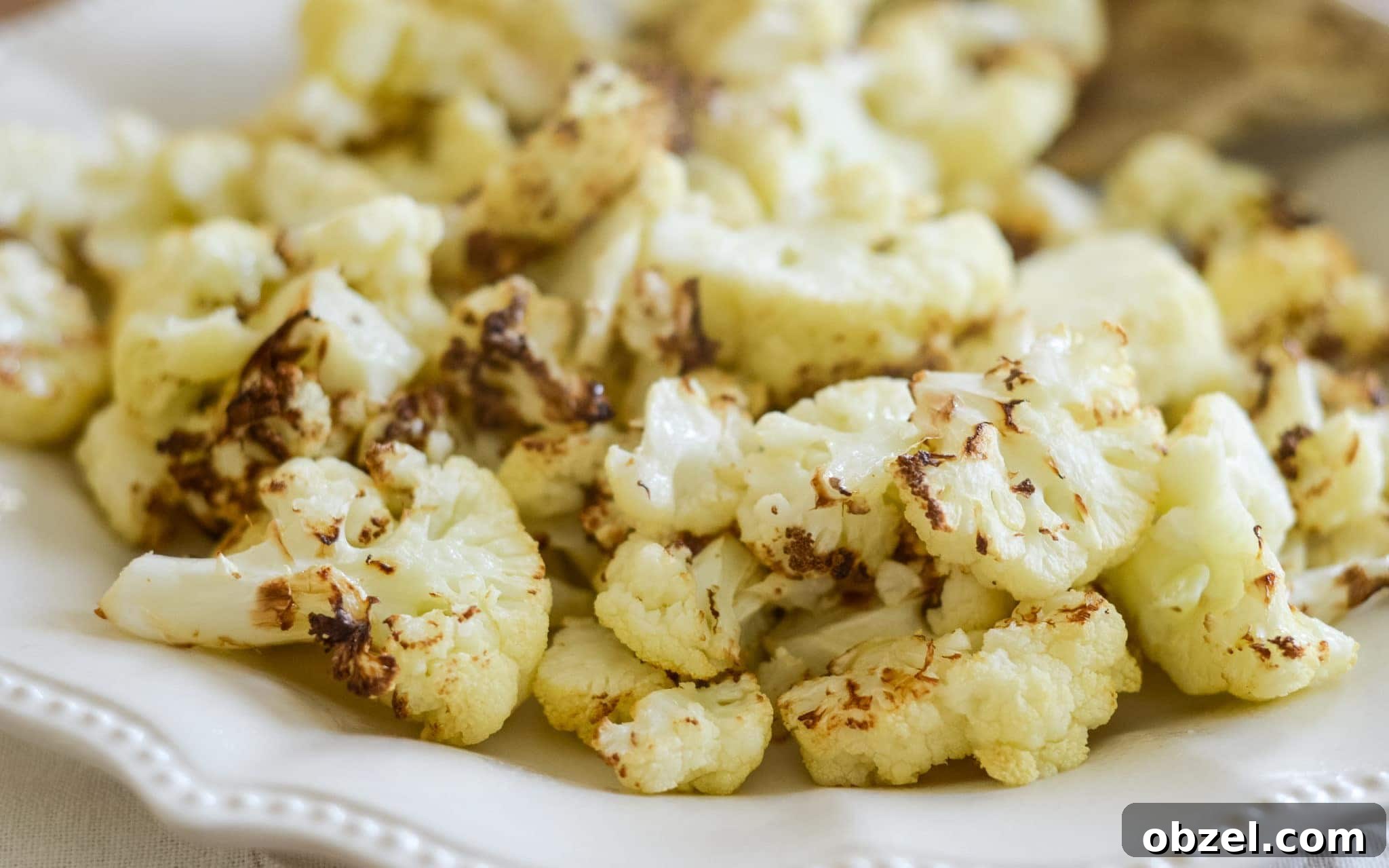 Crispy Air Fryer Roasted Cauliflower 5 air fryer cauliflower