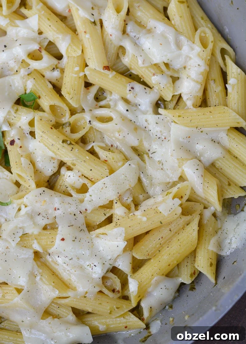 One Pan Creamy Pesto Penne Pasta 3 Creamy penne pesto pasta cooked in one pan