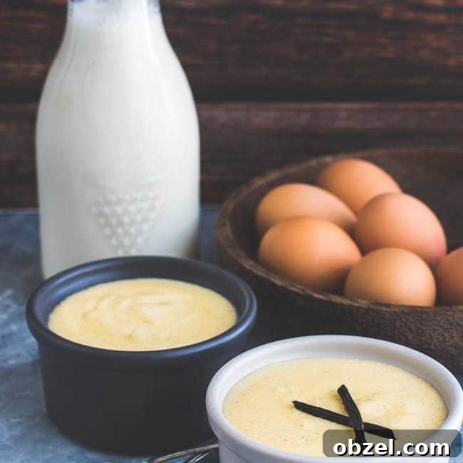 Creamy Low-Carb Keto Custard Recipe 3 keto custard close up
