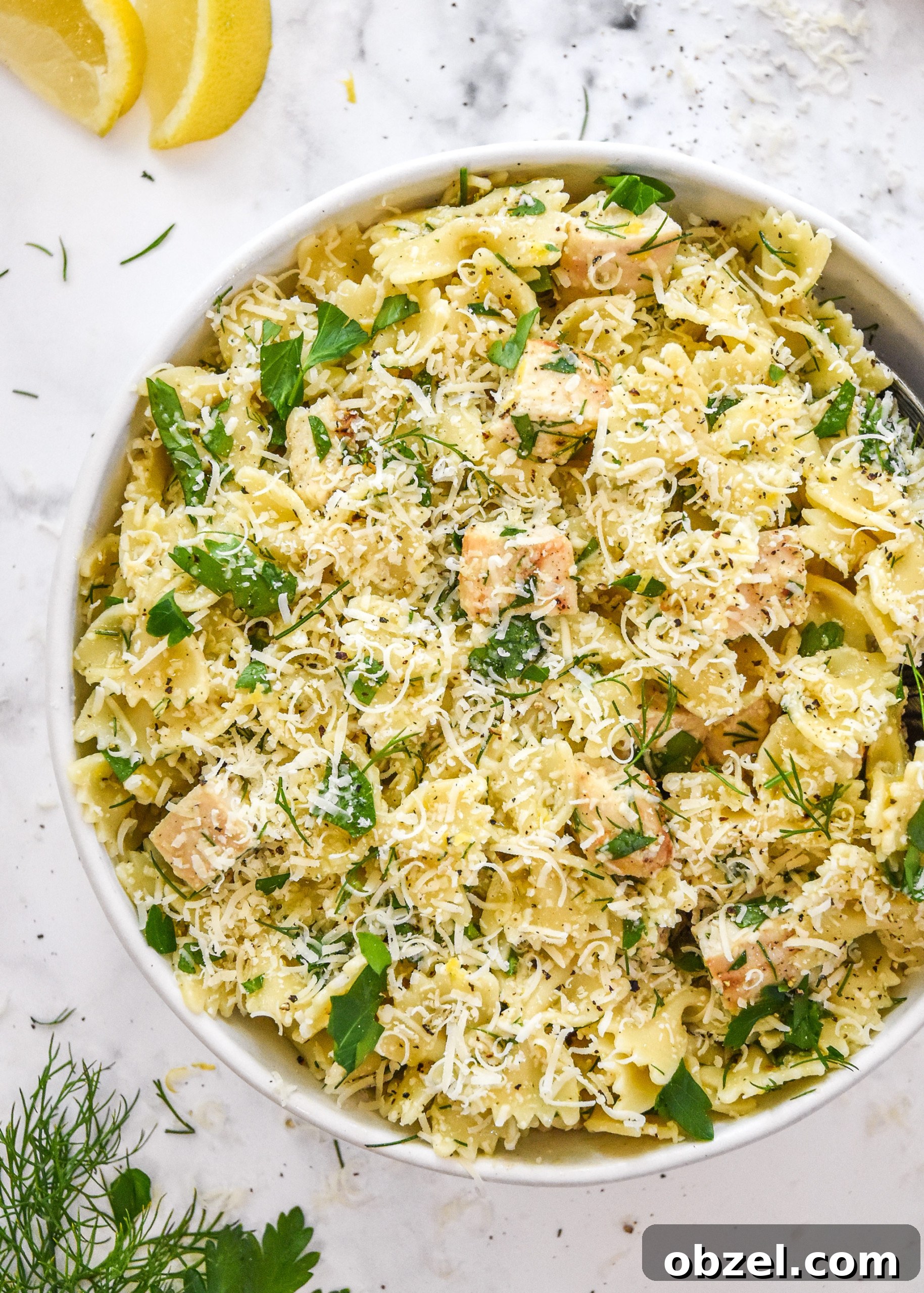 Lemony Herbed Mashed Chickpea Salad Recipe 11 Herby Lemon Chicken Pasta Salad