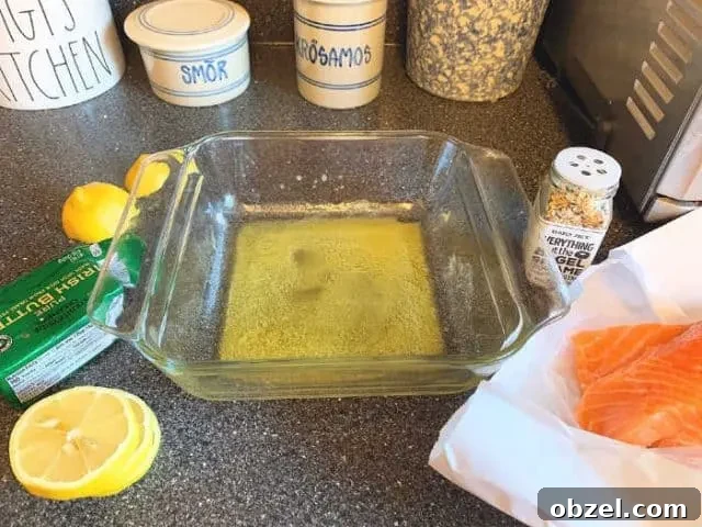 Lemon Butter Salmon with Everything Seasoning 3 everything lemon butter salmon ingredients