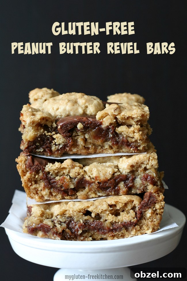 Gluten Free Peanut Butter Oat Fudge Bars 6 Gluten-free Peanut Butter Revel Bars Recipe