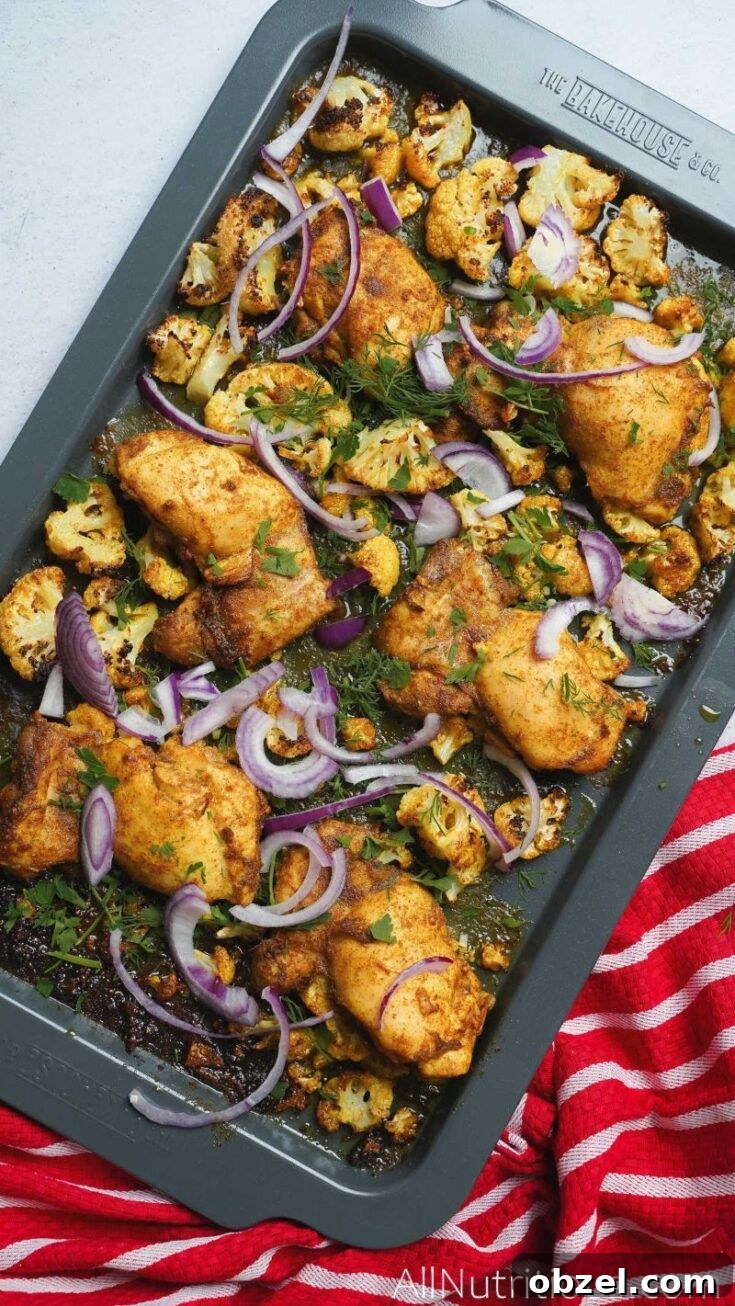 31 Fall Chicken Recipes for Cozy Weeknight Dinners 11 sheet pan chicken and cauliflower