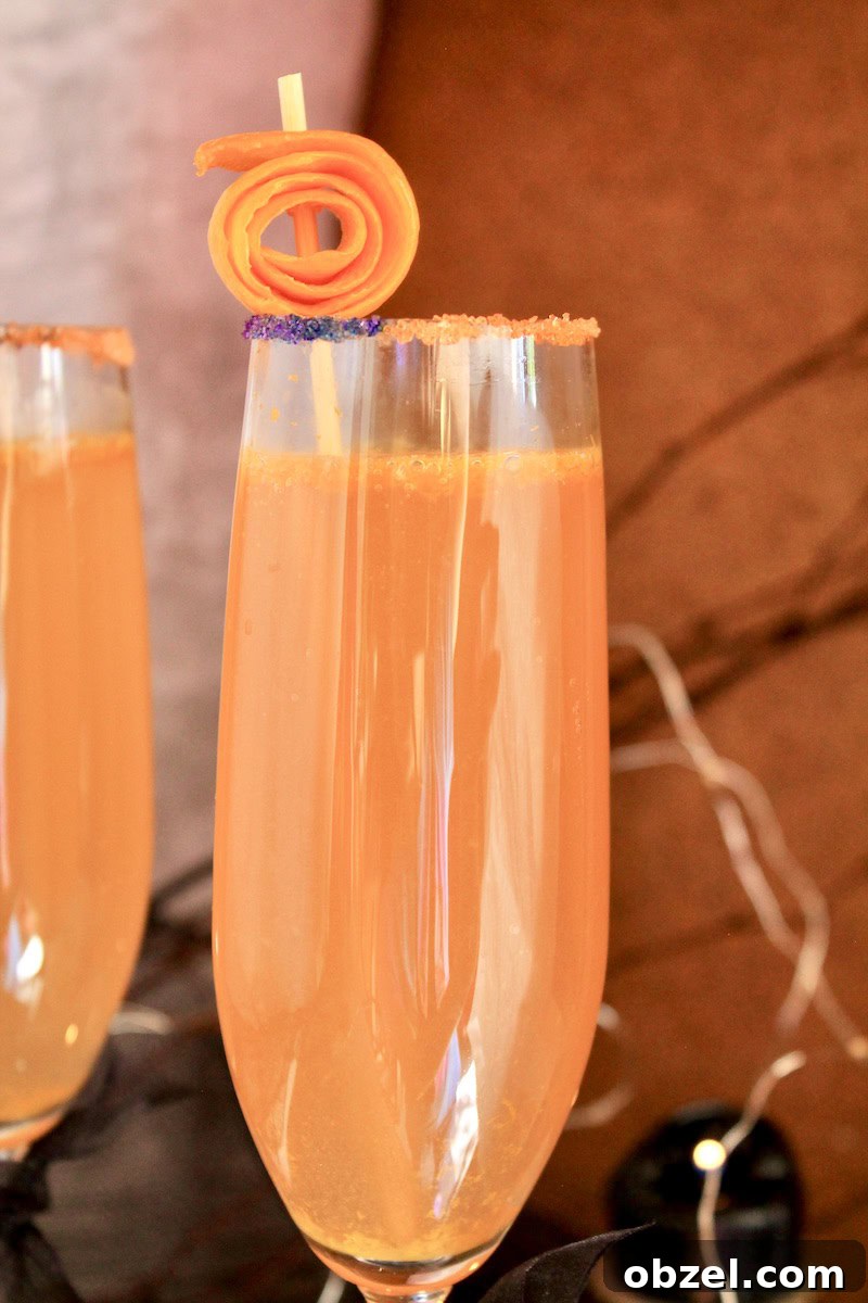 Hocus Pocus Halloween Mimosa Recipe 7 halloween mimosas