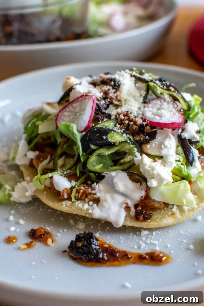 How to Make Crispy Fried Tostadas at Home 9 Homemade fried tostadas with toppings