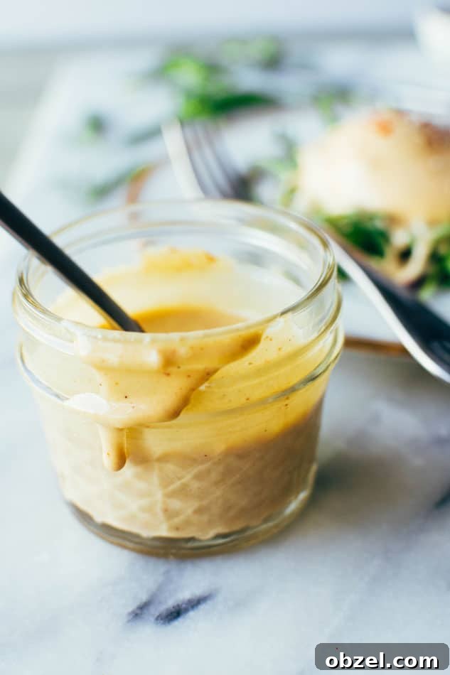 Paleo Dairy Free Tahini Hollandaise Sauce 3 Easy dairy free tahini hollandaise sauce made in a blender with rich flavor and a smooth texture.
