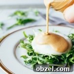 Dairy-free tahini hollandaise sauce