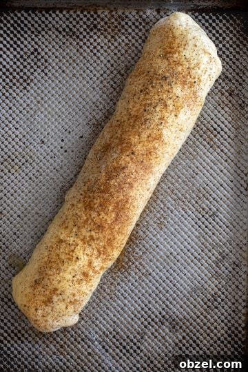 Italian Sausage Bread with Mozzarella 8 Bread loaf seasoned with paprika, garlic powder, salt, and pepper