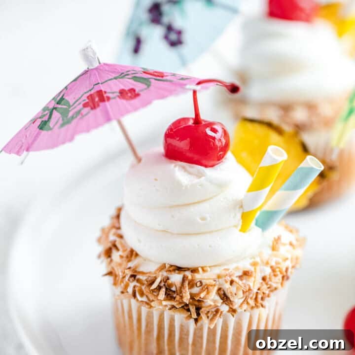 close up of cupcake on a white plate