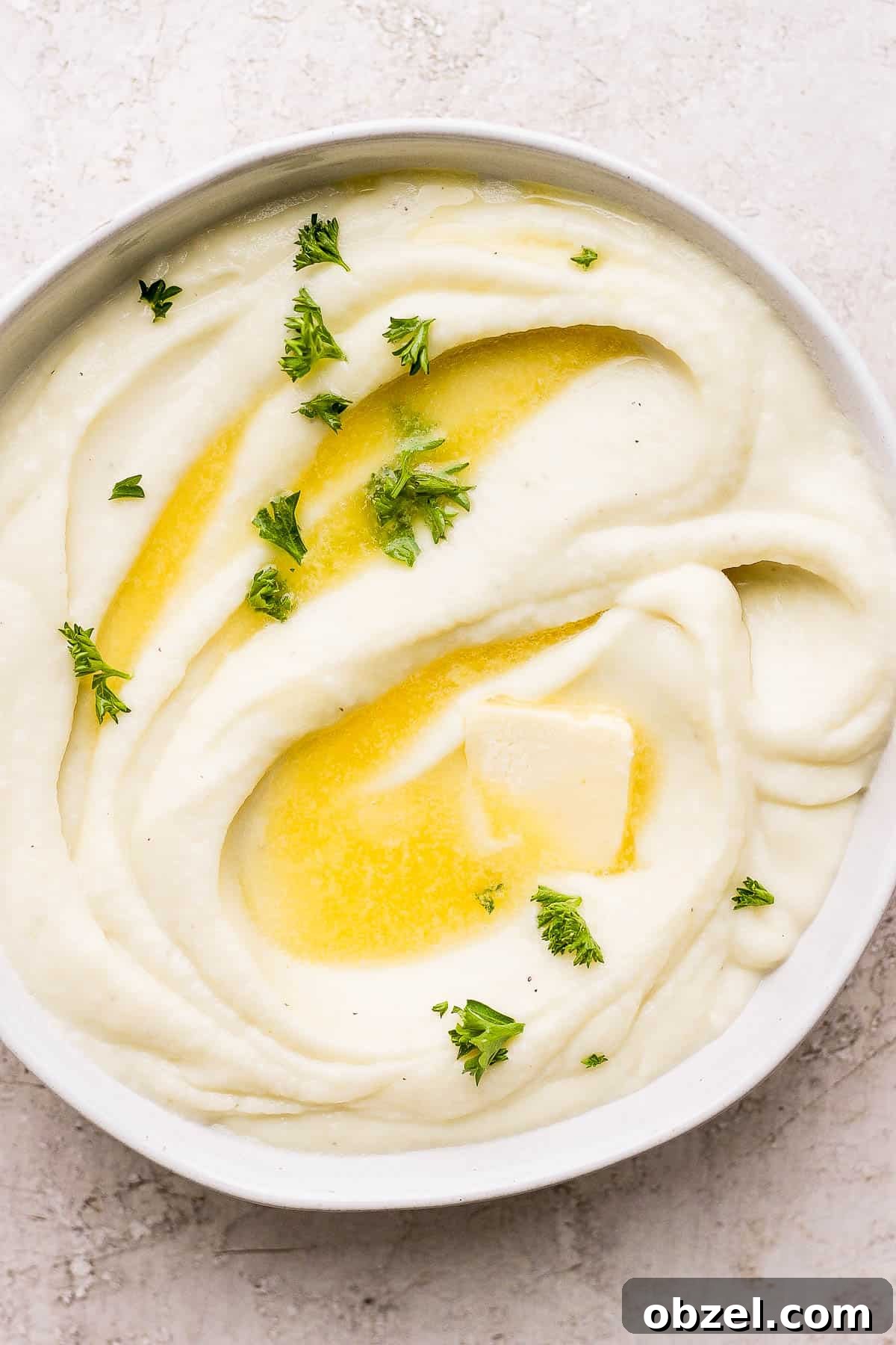 The best recipe for mashed cauliflower.