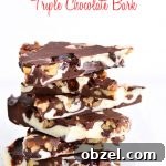 Spiced Pecan Triple Chocolate Bark recipe