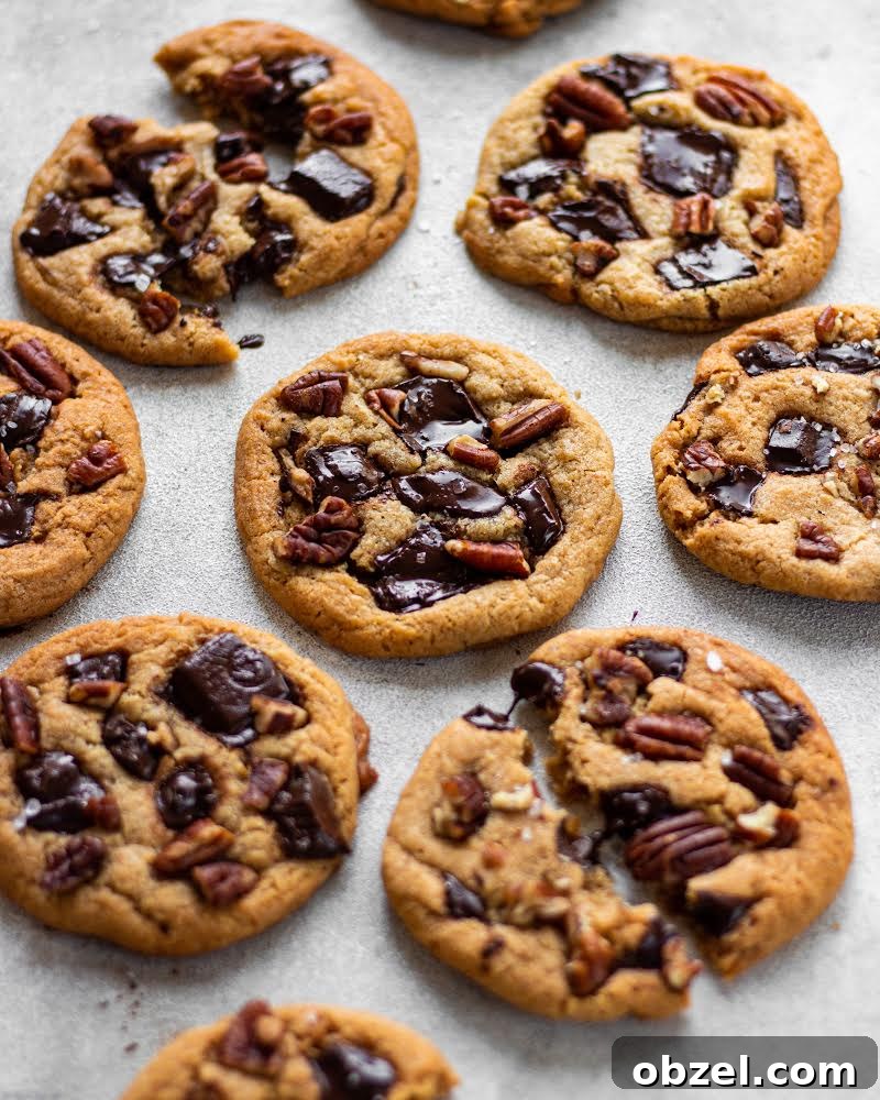 Chocolate Chip Pecan Cookies Recipe 4 Chocolate and pecan cookies