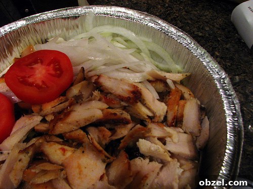 A Food Lovers Guide to Greek Islands Chicago 3 Greek Islands takeout with grilled chicken, pita, and tzatziki