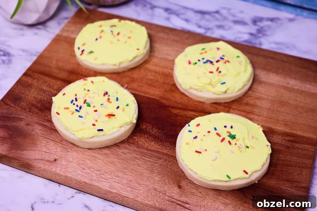 Soft Frosted Sugar Cookies Recipe 6 Frosted Sugar Cookie with Buttercream Frosting recipe