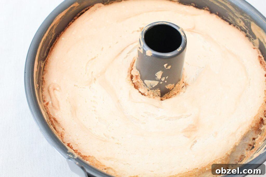 Fluffy Gluten Free Angel Food Cake Recipe 5 Angel food cake top view