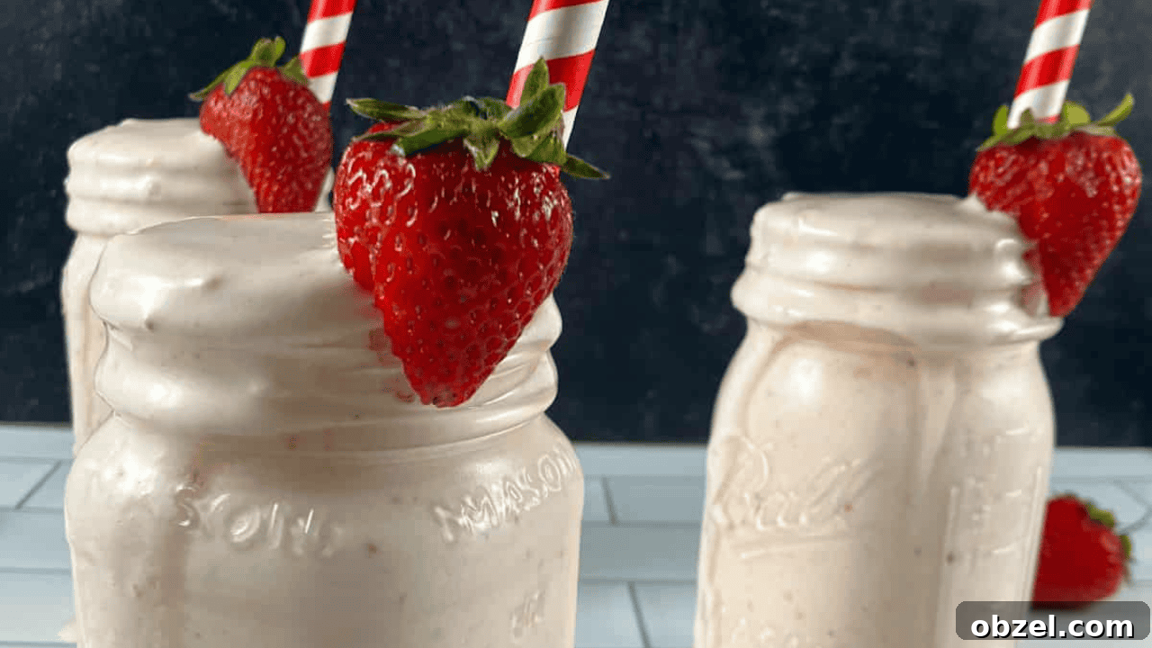 10 Creamy Smoothie Recipes to Recharge Your Day 10 Strawberry Banana Smoothies