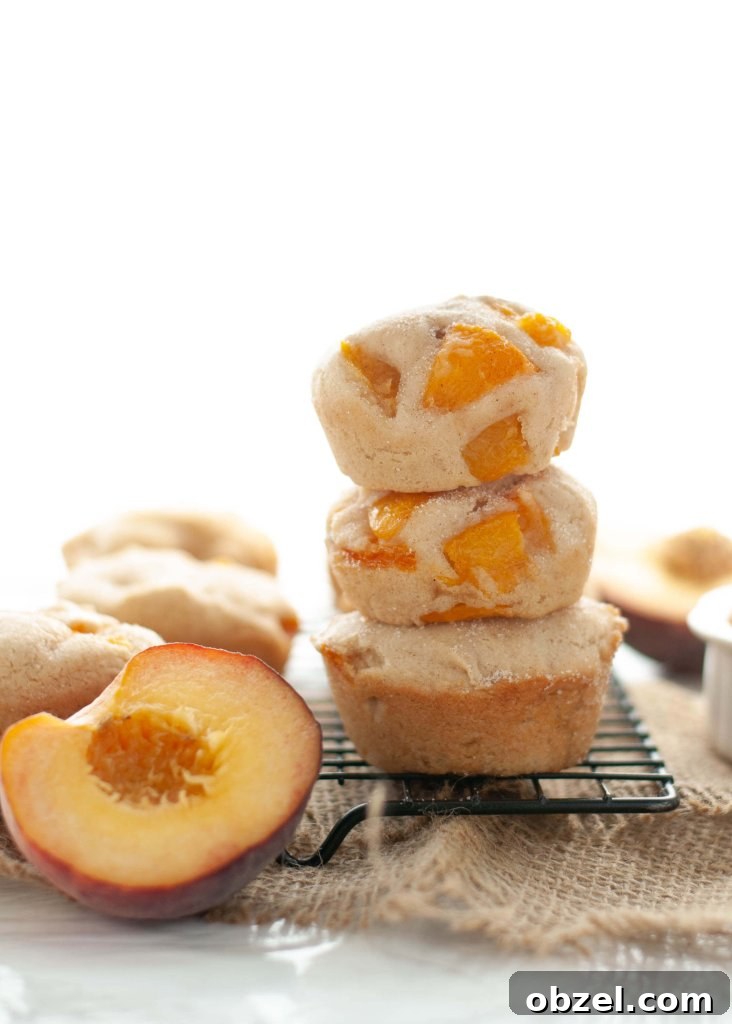 Gluten-Free Vegan Peach Muffins Free of Top 8 Allergens 3 top-8-free-peach-muffins