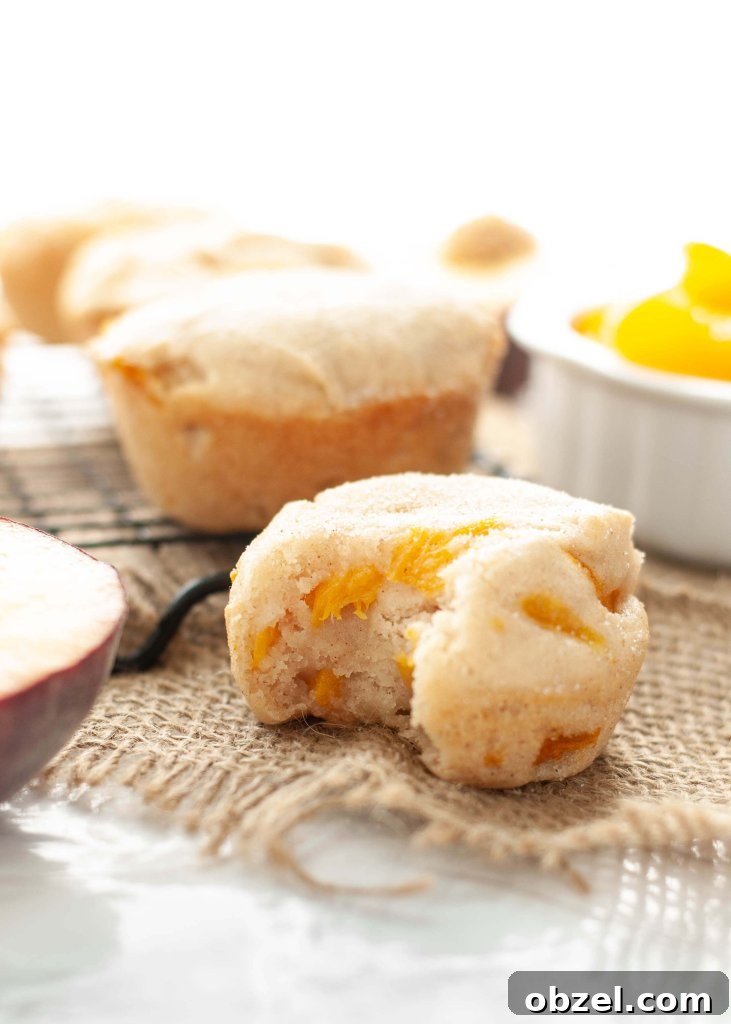 Gluten-Free Vegan Peach Muffins Free of Top 8 Allergens 9 allergy-friendly-peach-muffins
