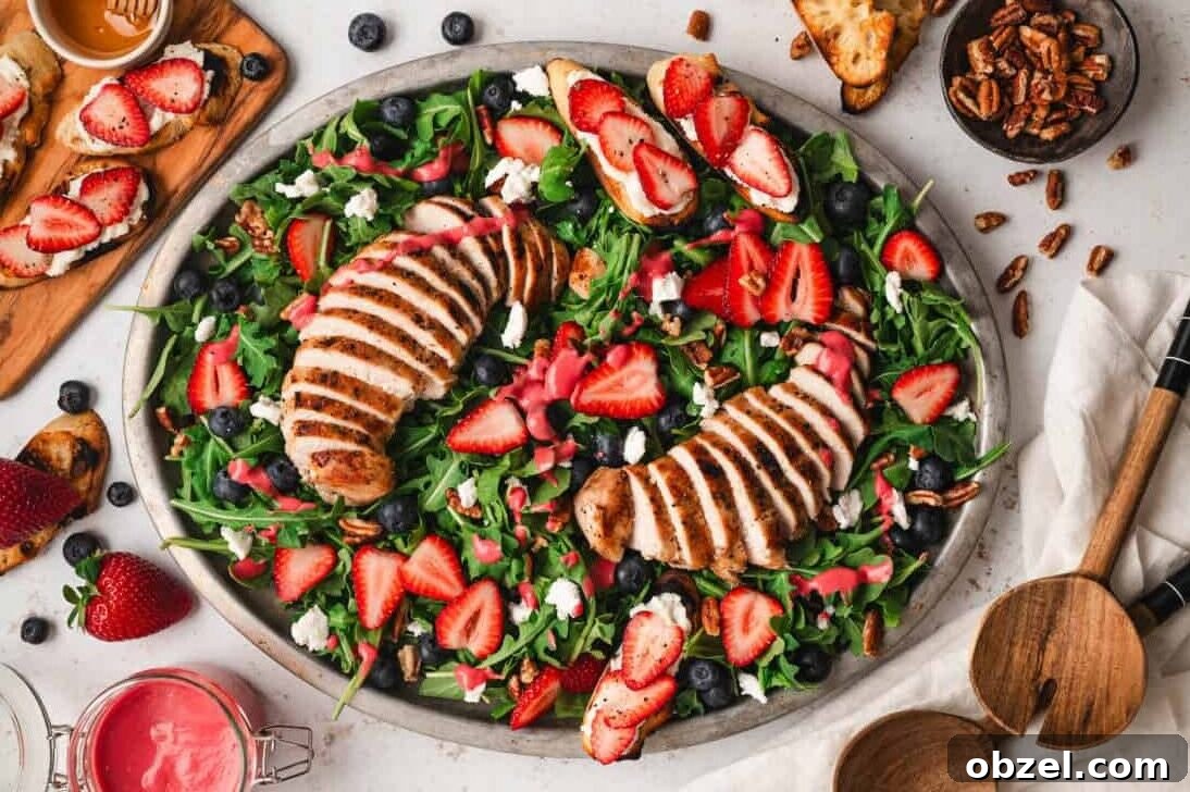Summer Salad With Strawberry