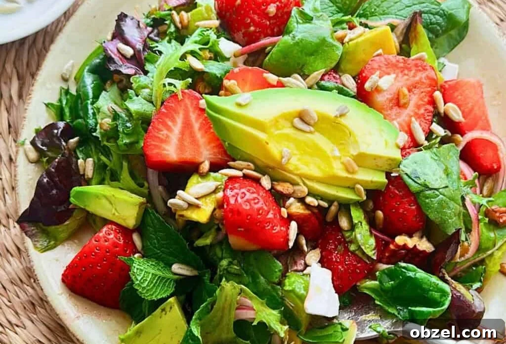 Strawberry Avocado Salad