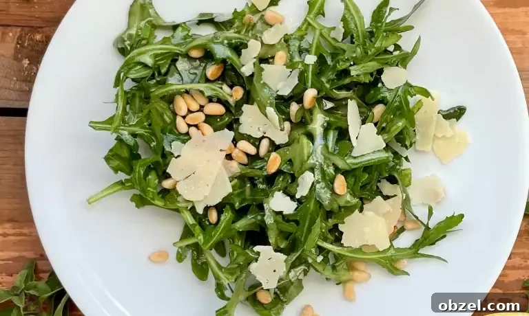 Lemon Arugula Salad