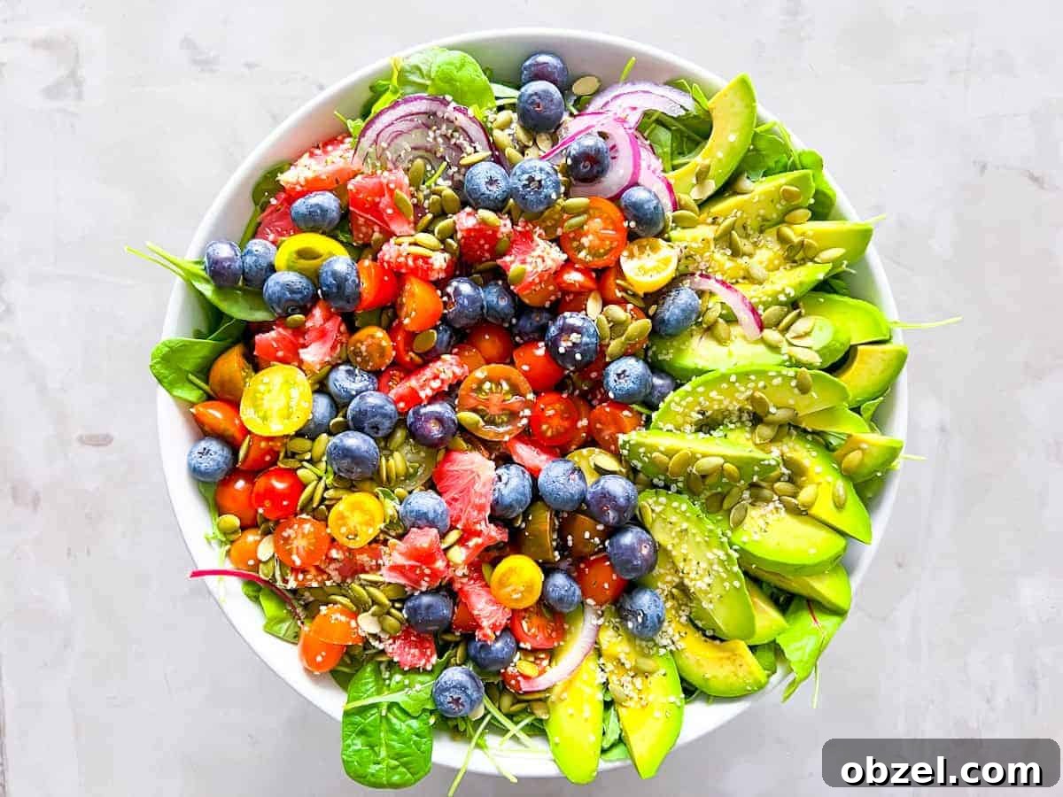 Arugula and Spinach Salad