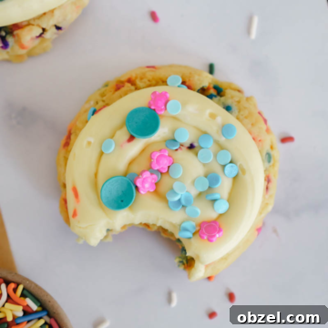 Birthday Cake Cookies