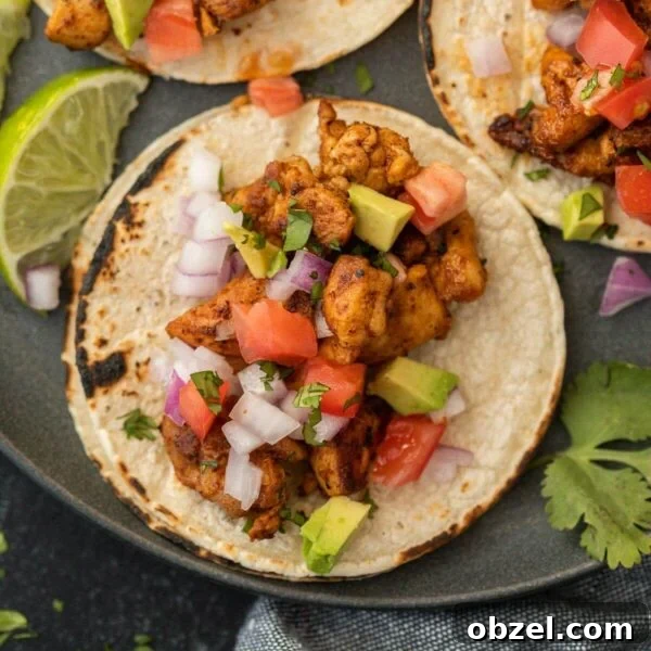 Blackstone Chicken Street Tacos