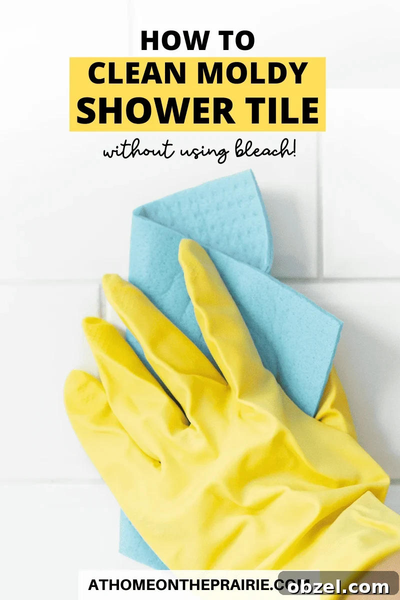 how to clean mold in shower grout naturally with baking soda and vinegar