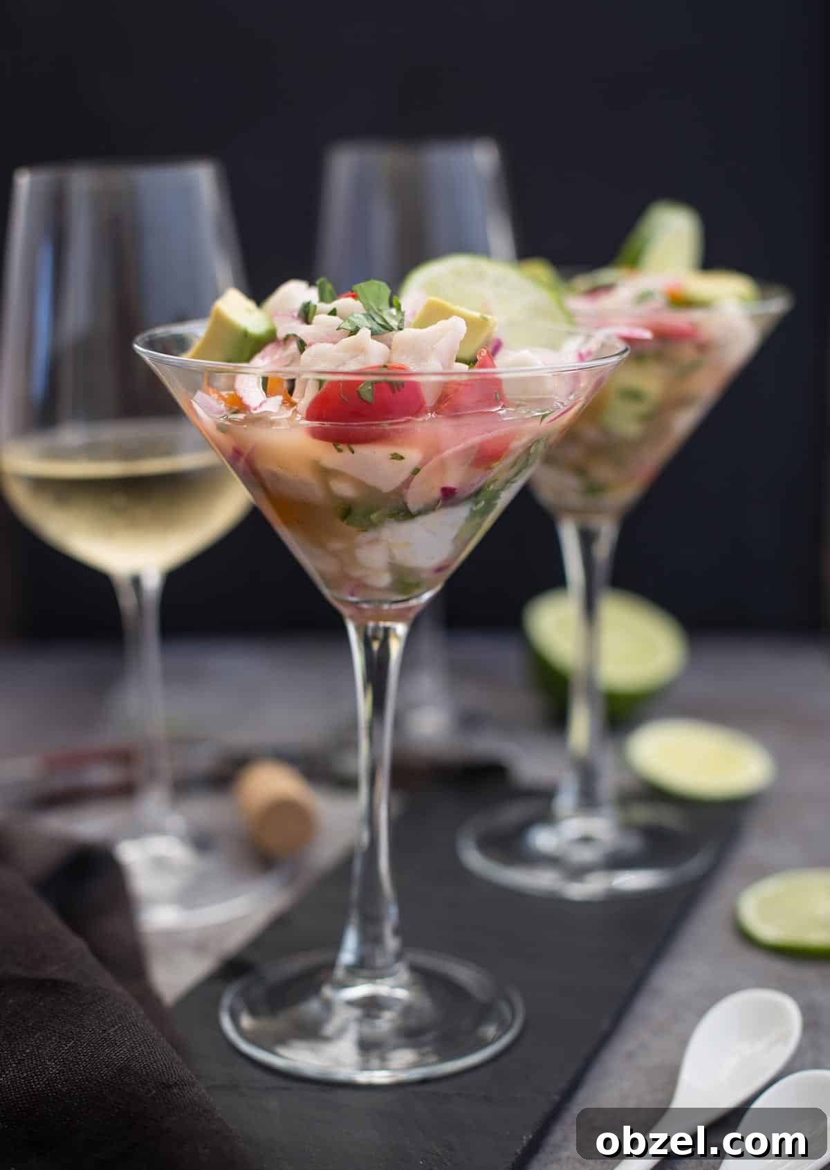 Wine Pairing Guide: How to Match Wine with Food 7 glasses of easy classic ceviche