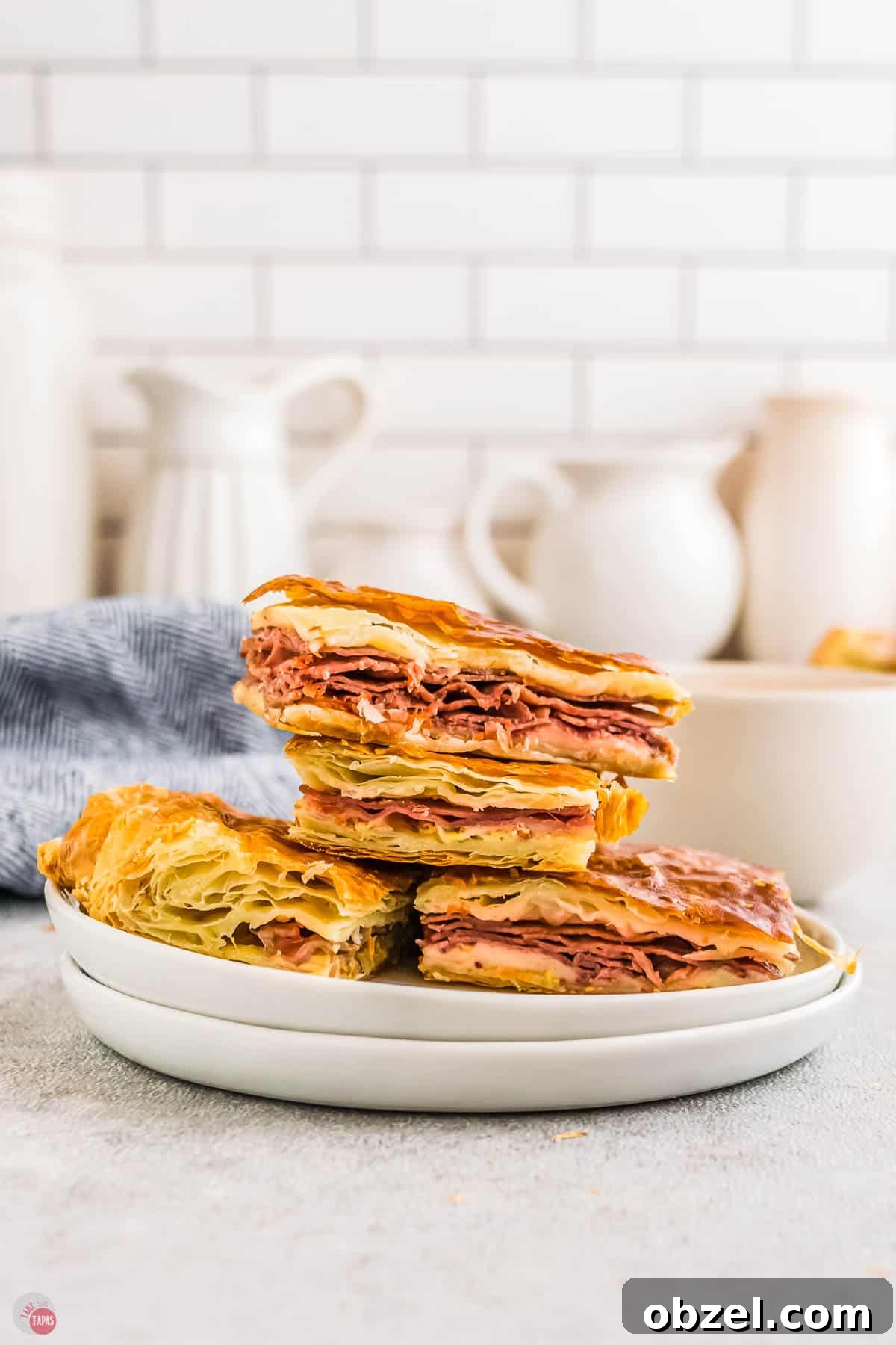 Corned Beef Sliders with Swiss Cheese and Mustard 2 reuben slider recipe for st. patrick's day party