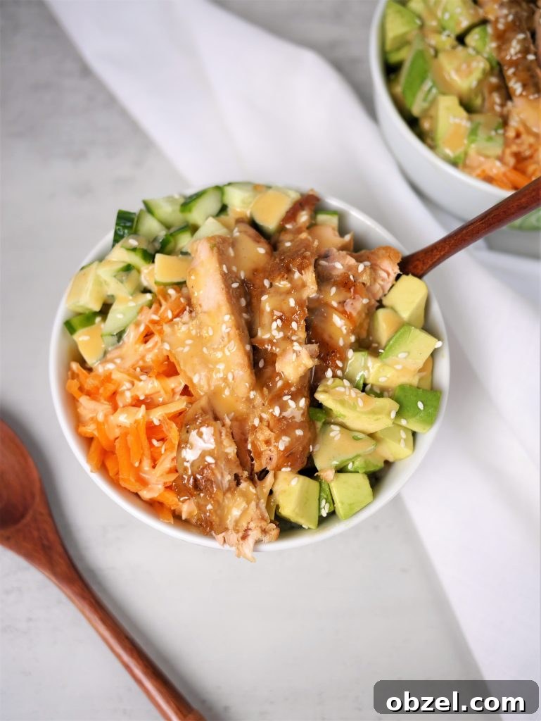 Honey Teriyaki Salmon Sushi Bowl 8 Salmon Sushi bowls with honey teriyaki glaze