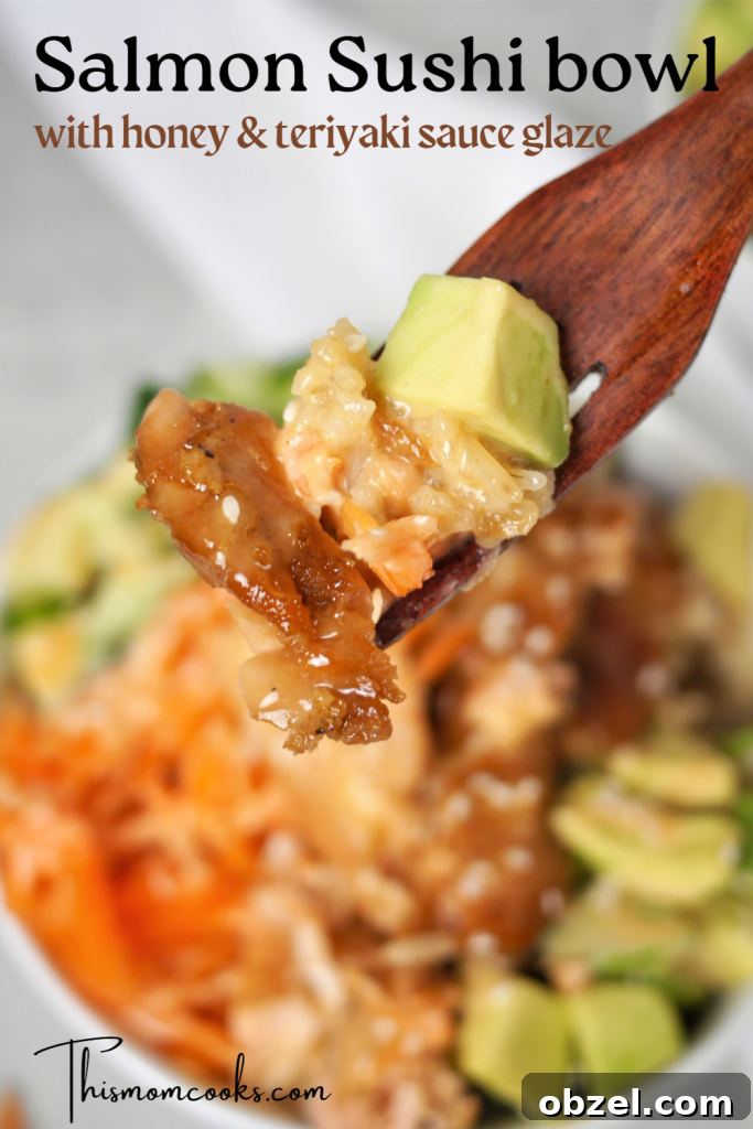 Honey Teriyaki Salmon Sushi Bowl 9 img 4877 8