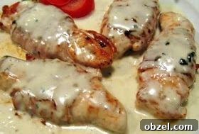 Creamy Bacon Wrapped Chicken Creamy bacon wrapped chicken made in the crockpot