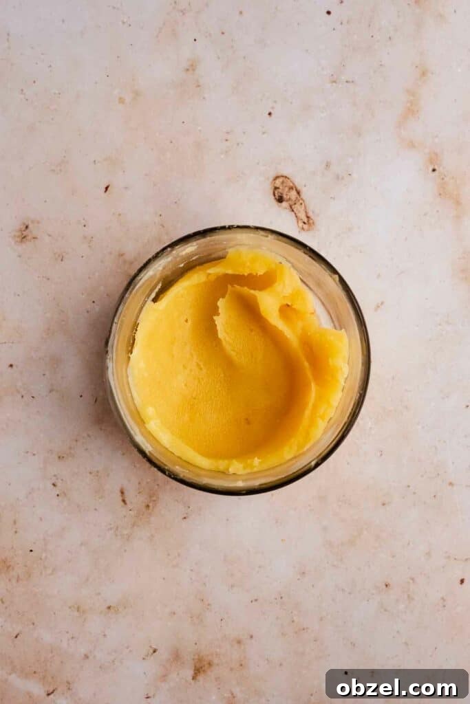 Soft brown butter