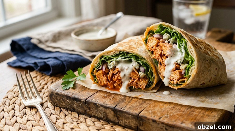 40+ Quick, Filling Lunch Ideas for Work in 2026 13 Buffalo Chicken Wrap