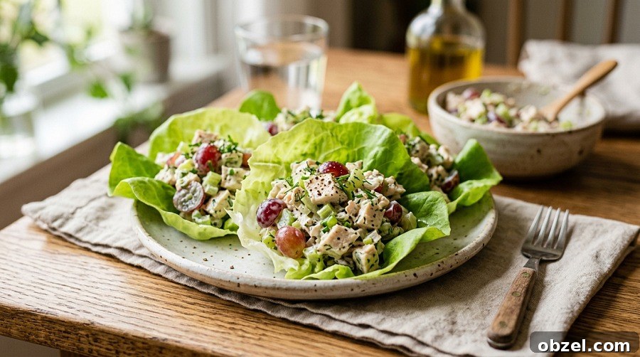 40+ Quick, Filling Lunch Ideas for Work in 2026 3 Greek Yogurt Chicken Salad Lettuce Wraps