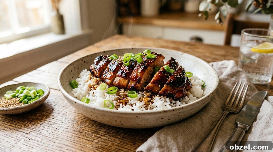 40+ Quick, Filling Lunch Ideas for Work in 2026 24 Honey Garlic Chicken Thighs with Rice
