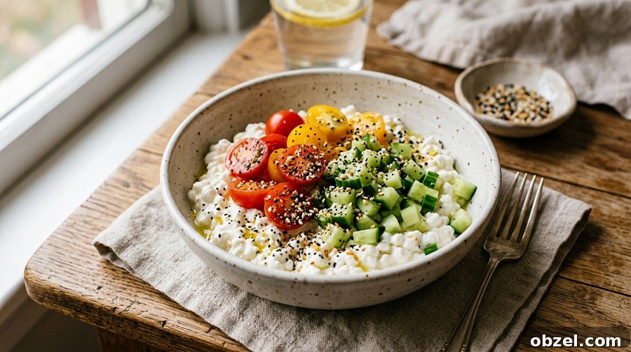 40+ Quick, Filling Lunch Ideas for Work in 2026 33 Savory Cottage Cheese Bowl