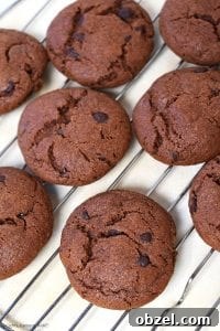 Fudgy Chocolate Pudding Cookies Recipe 5 Chocolate Pudding Cookies. Thick and chewy chocolate pudding cookies using chocolate pudding mix right into the cookie dough mixture complete with chocolate chips! #puddingcookies #chocolatecookies #chocolatepudding #chocolatepuddingcookies #chewychocolatecookies